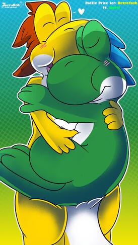 Yoshi Cuddles!